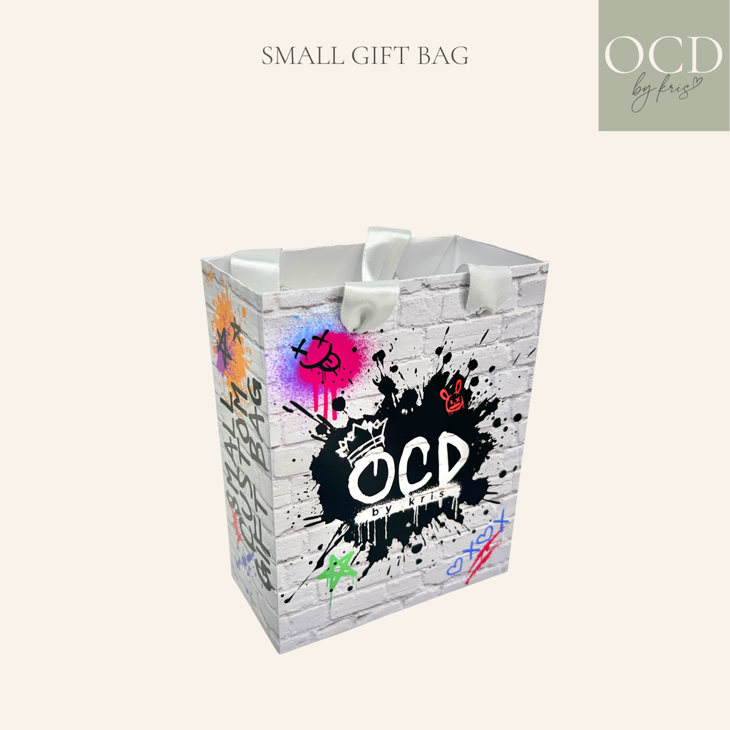 Small Gift Bag Template - 4 7/8"(L) x 2 1/2"(W) x 6 1/8"(H)
